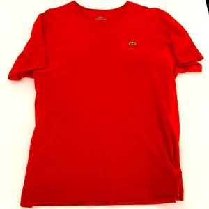 Lacoste orange T Shirt
